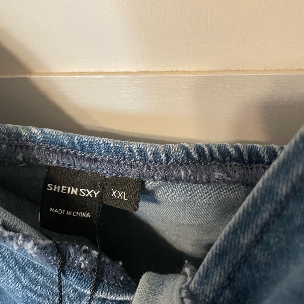 SHEIN Blue Denim Dress - Picture 5 of 12